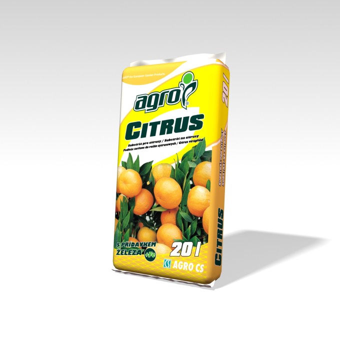Substrát pro citrusy AGRO CS 20l
