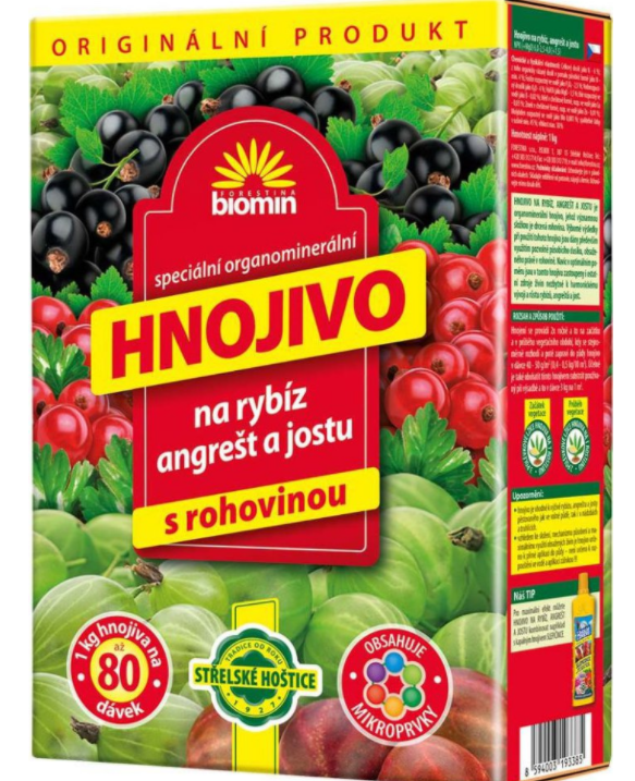 BIOMIN na rybízy a angrešty 1kg