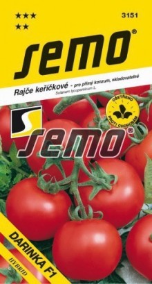 Rajče keříčkové - DARINKA F1 - výprodej semen ex. 2024