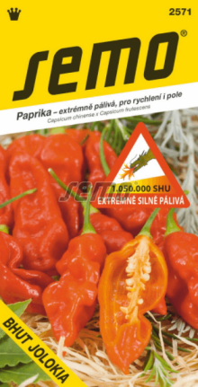 Paprika - BHUT JOLOKIA - výprodej semen ex. 2024